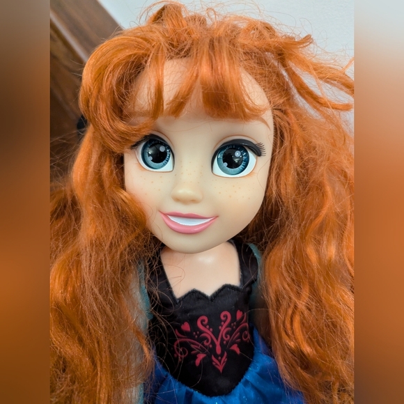 Disney Frozen Anna Doll with posable legs and arms. - Picture 3 of 8